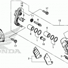 CB650FA Передний суппорт