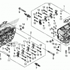 GL1800DA Головка цилиндров