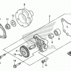 CRF125FB Масляный насос