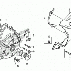 CTX700ND Крышка генератора