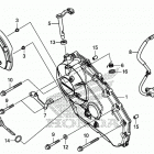 CTX700D Крышка картера правая