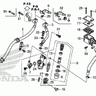 CBR650FA Задний тормозной цилиндр