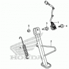 CB300F Подножка