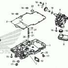 CRF1000A2 Поддон картера и масляный насос
