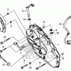 CTX700ND Правая крышка картера
