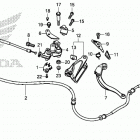 CRF1000D Parking brake lever