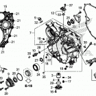 GL1800DA Задний кожух картера