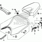 CB500FA Сиденье