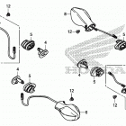 CTX700ND Задний фонарь