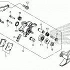 CRF1000D Стояночный тормоз