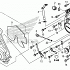 CBR1000S2 Крышка картера правая