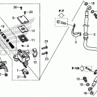CB500XA Front brake master