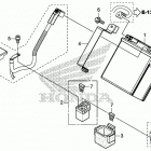 CBR300RA Аккумулятор