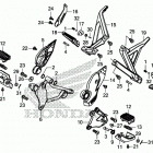 CRF1000A2 Подножки