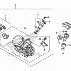 CTX700ND Корпус Дросселя
