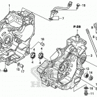 CB300F Картер двигателя