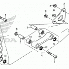 CBR500RA Задние амортизаторы