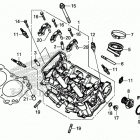 CRF1000A2 Головка цилиндров