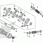 NC700JD Распределительный вал и клапана