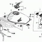 CMX300A Топливный бак и насос