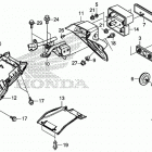 CB300F Задний бампер