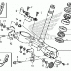 CRF250L Траверса нижняя