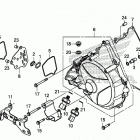 GL1800DA Clutch cover (dct)