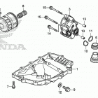 NC700JD Поддон картера и масляный насос