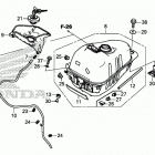 CTX700ND Топливный бак
