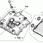 CBR500RA Крышка головки цилиндров