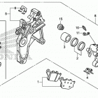 NC700JD Задний суппорт