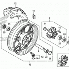 NC750X Переднее колесо