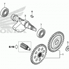 CMX300A Балансирный вал