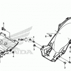 NC750X Задний бампер