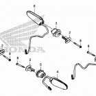 CRF1000A2 Задний фонарь