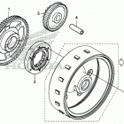CB500X Муфта стартера
