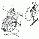 CB500X Крышка генератора