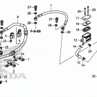CRF1000A2 Задний тормозной цилиндр