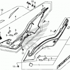 CBR650FA Боковые обтекатели
