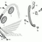 CBR1000S2 Цепь ГРМ и натяжитель