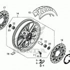 GL1800DA Переднее колесо