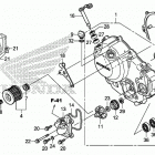 CBR300RA Крышка картера правая