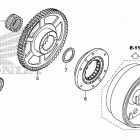 NC750X Муфта стартера