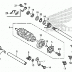 CBR1000S2 Вилка переключения передач
