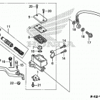 CRF250L Front brake master