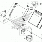 CB300F Аккумулятор