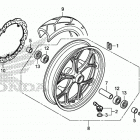 NC750X Переднее колесо
