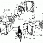 CRF1000A2 Радиатор