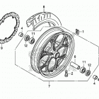 CTX700ND Переднее колесо