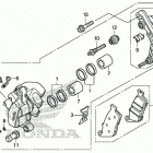 CTX700D Передний суппорт